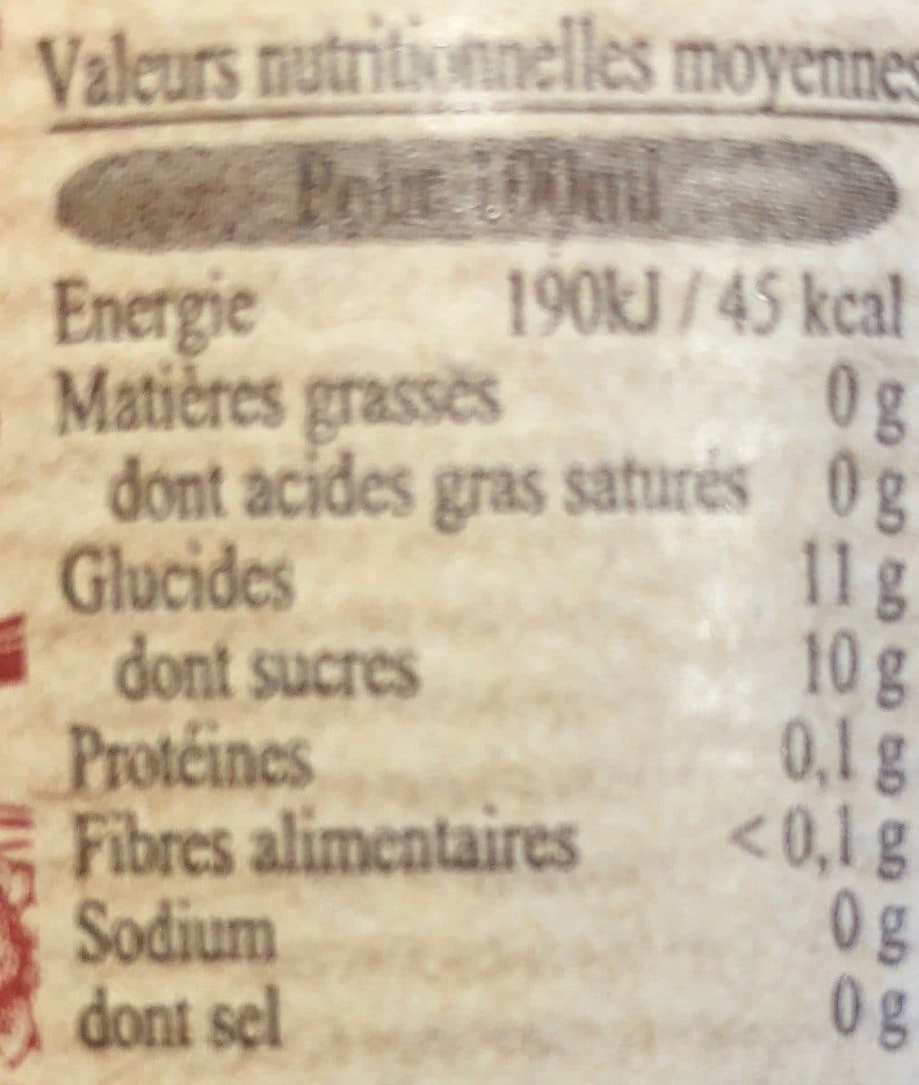 Open Food Facts Jus de Pommes-Groseilles packshot