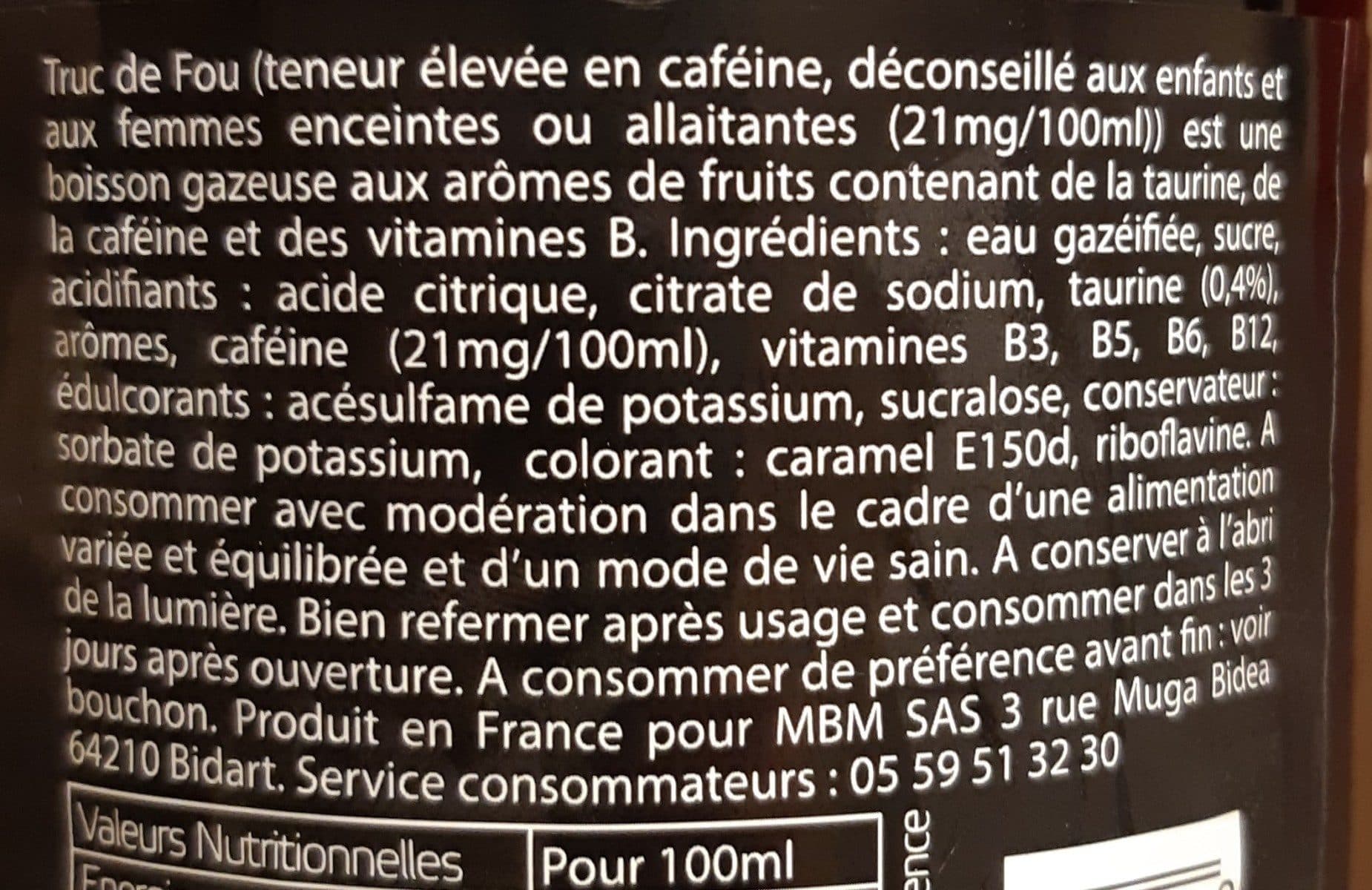 Truc de fou Truc de fou packshot