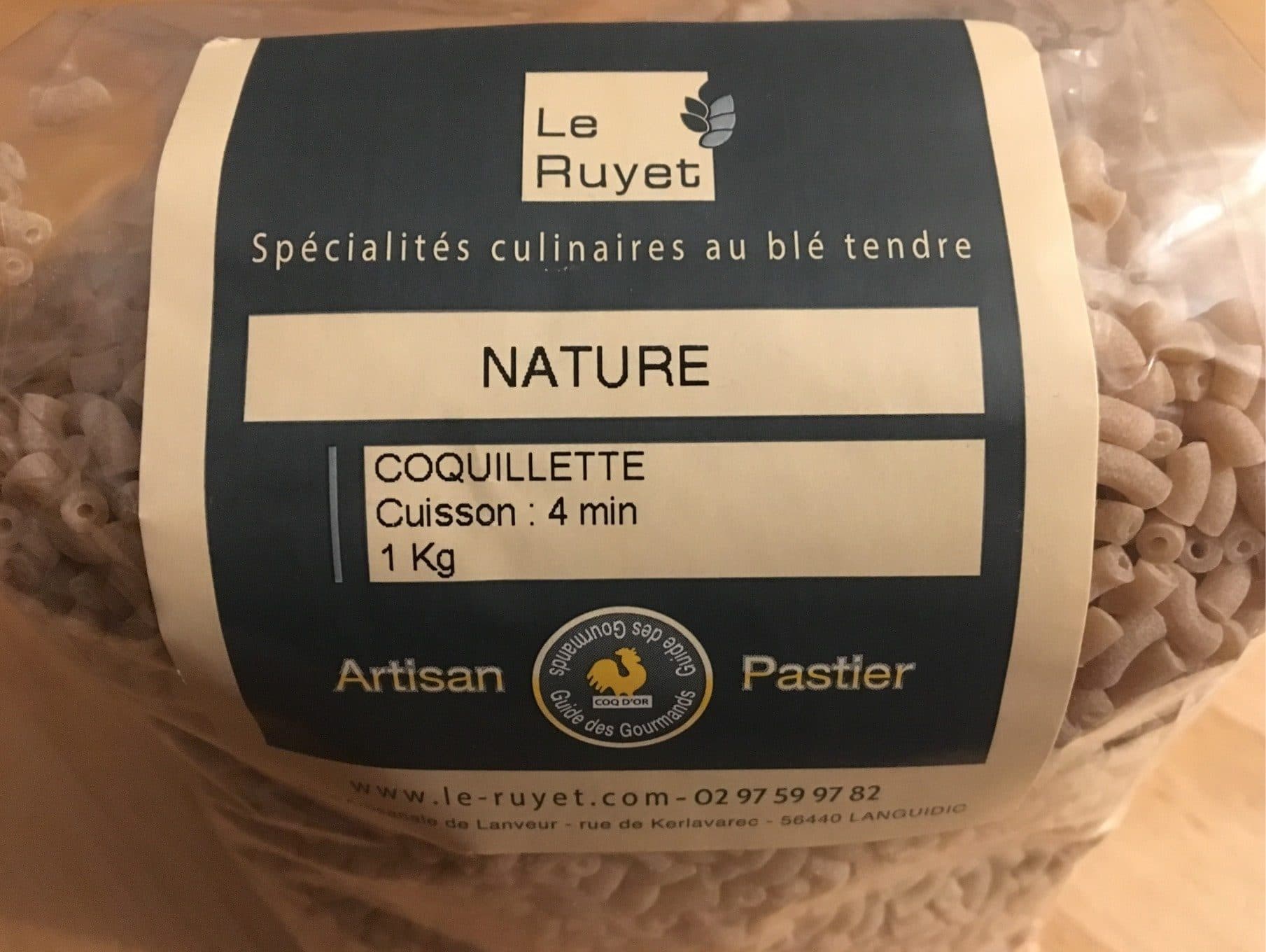 Le Ruyet Coquillettes nature packshot