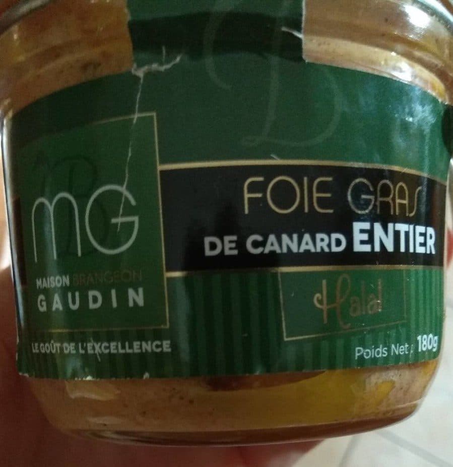 Maison Gaudin Foie Gras de canard entier packshot