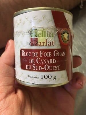 Cellier Sarlat Bloc de Foie Gras de canard du Sud-Ouest packshot