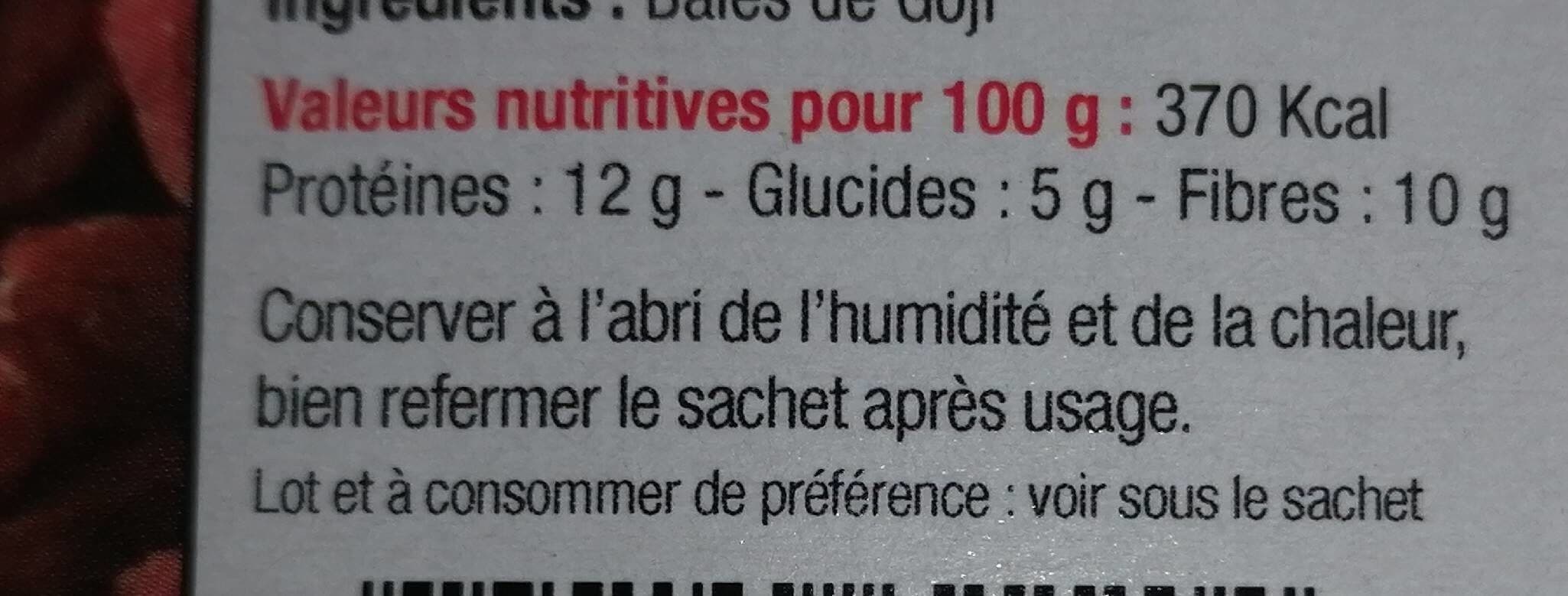 Tropical Berry Baies séchées de goji packshot