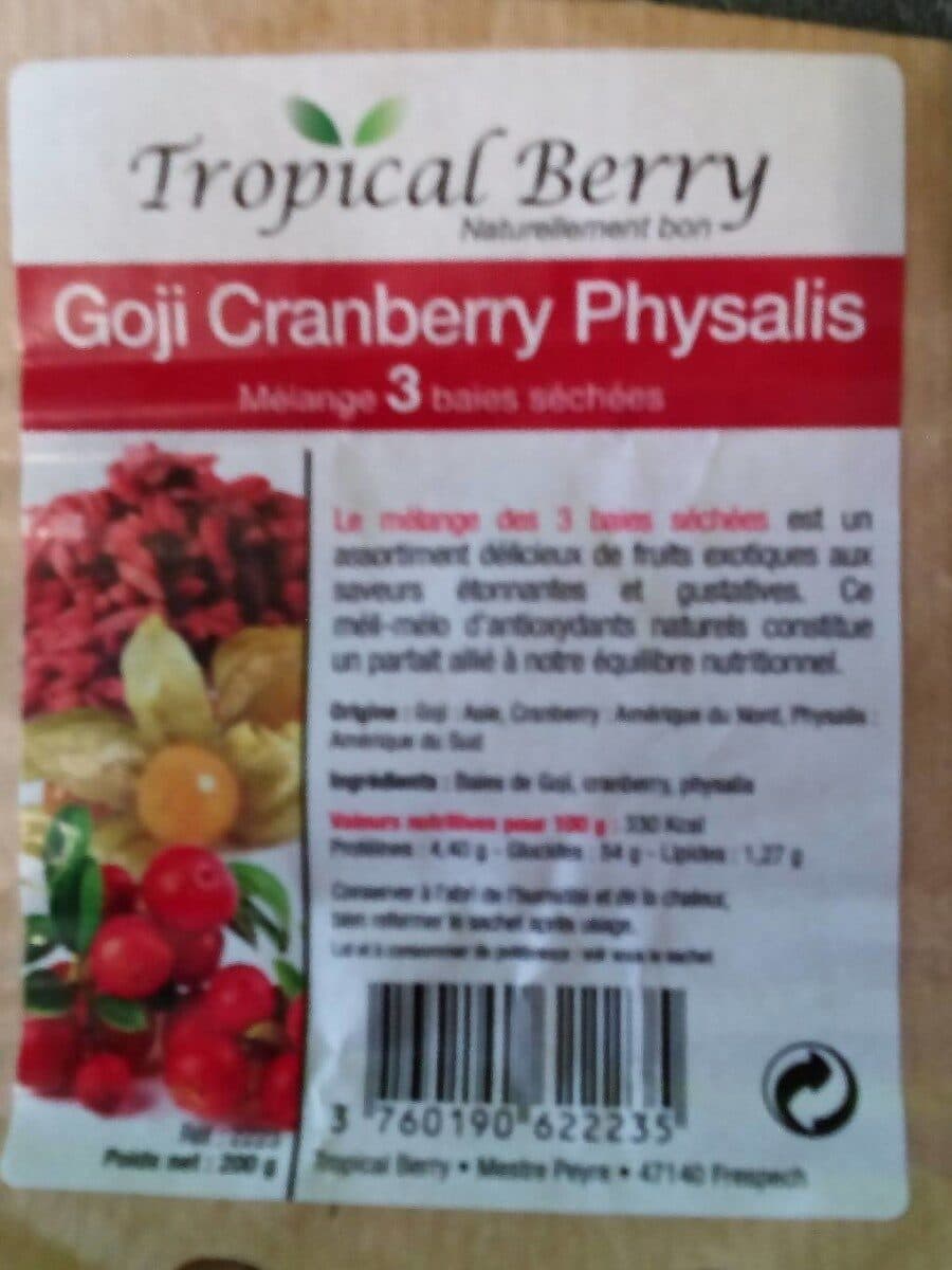 Open Food Facts Gogy cranberry physalis packshot