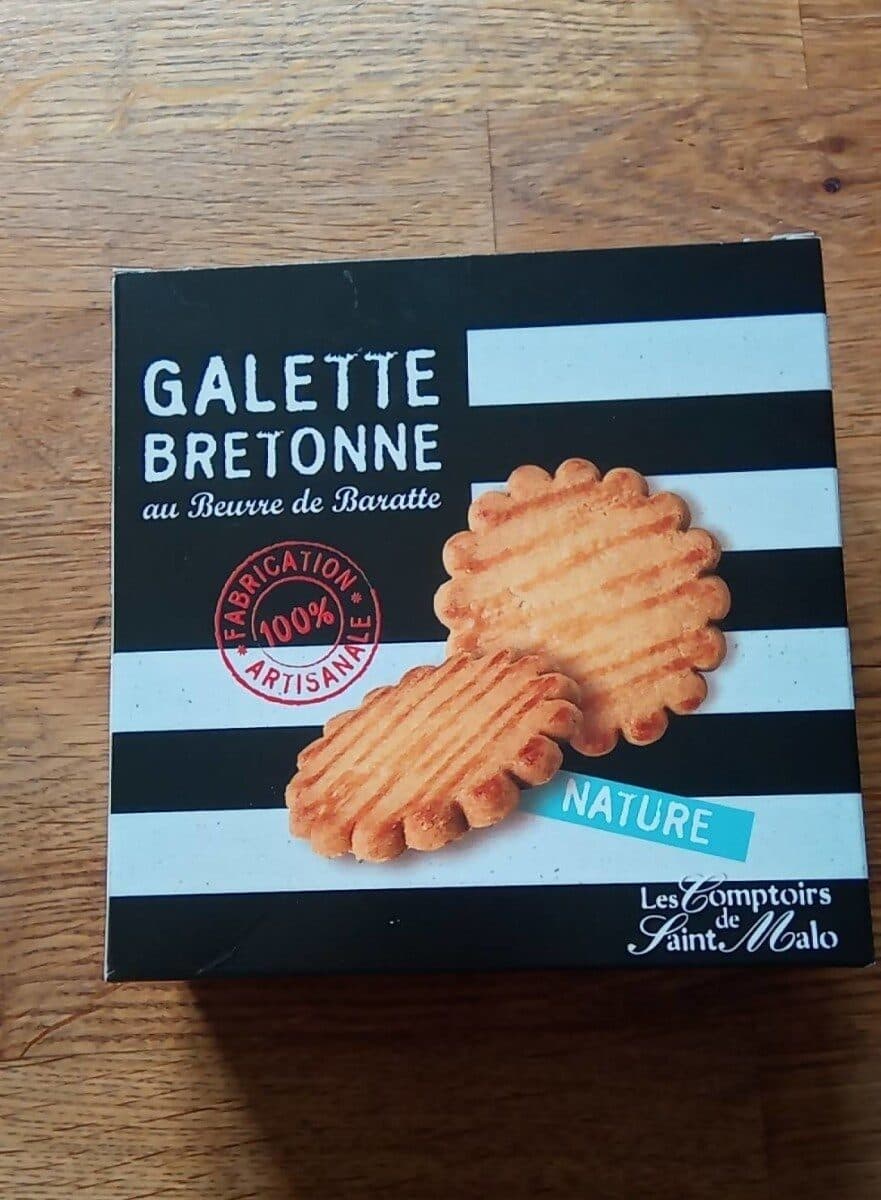 Open Food Facts GALETTE BRETONNE au beurre de Baratte packshot