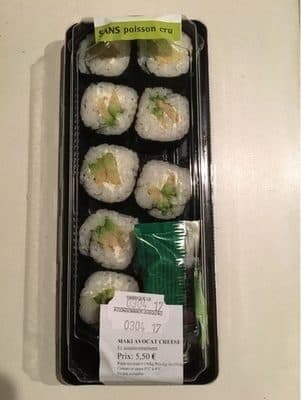 Mymaki Maki avocat cheese packshot