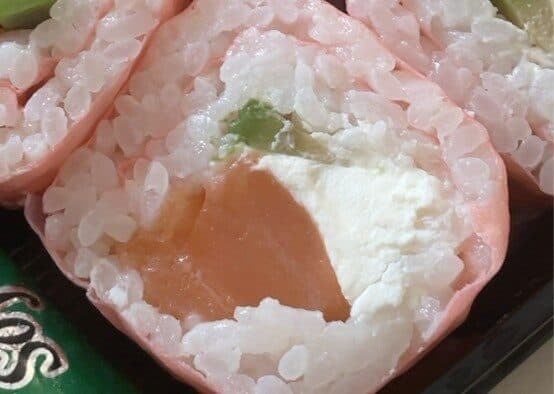 Mymaki Sushis saumon fromage avocat packshot