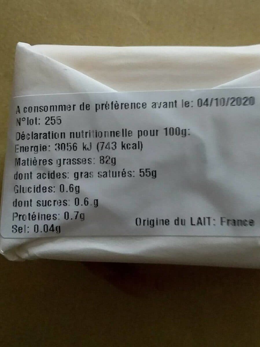 Bordier Le Beurre Bordier packshot