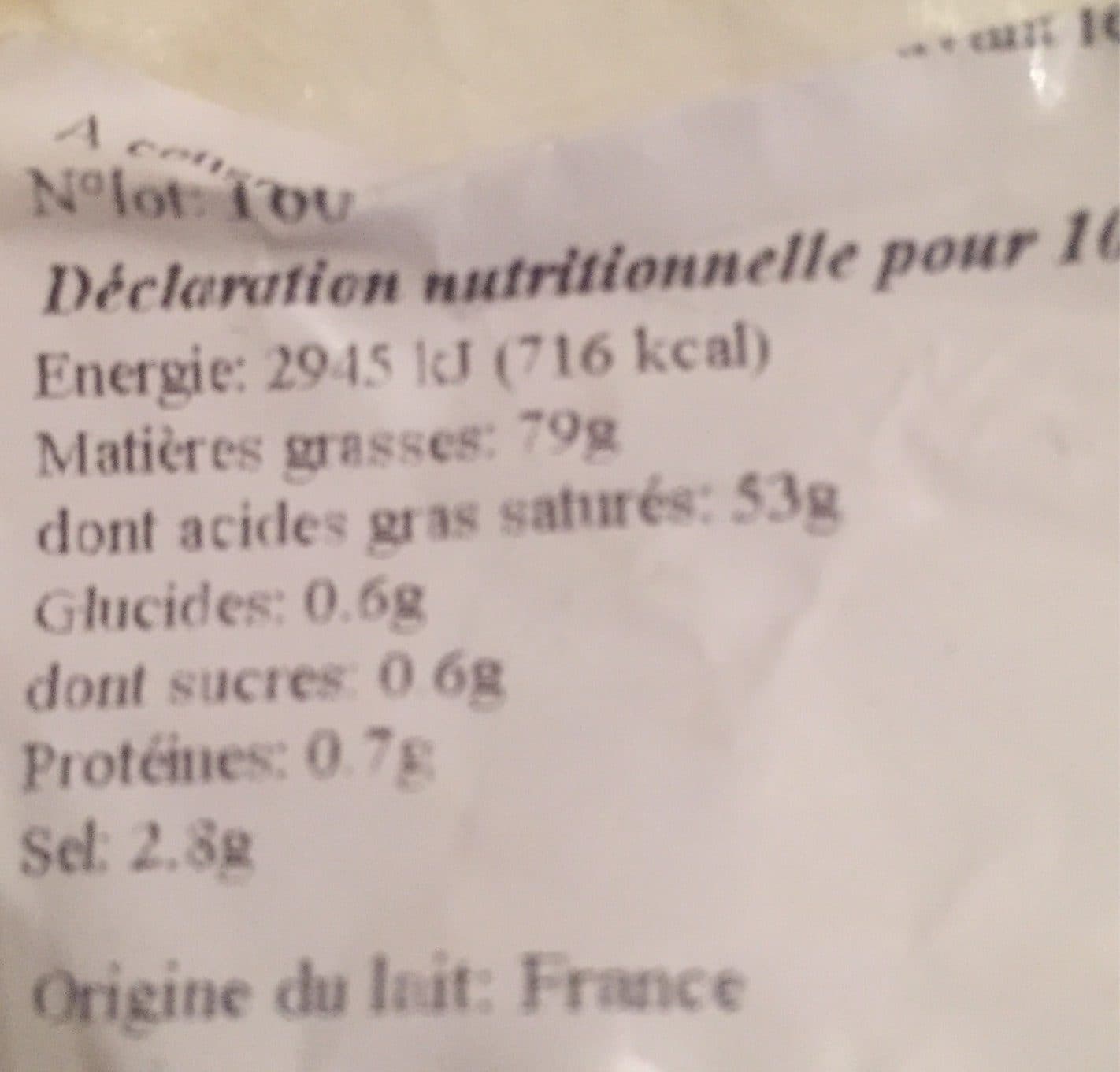 Bordier Esprit de Beurre, Beurre de Baratte Demi-Sel packshot
