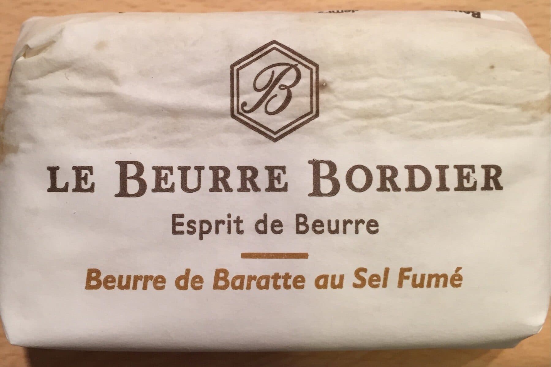 Bordier Beurre de Barratte au Sel Fumé packshot