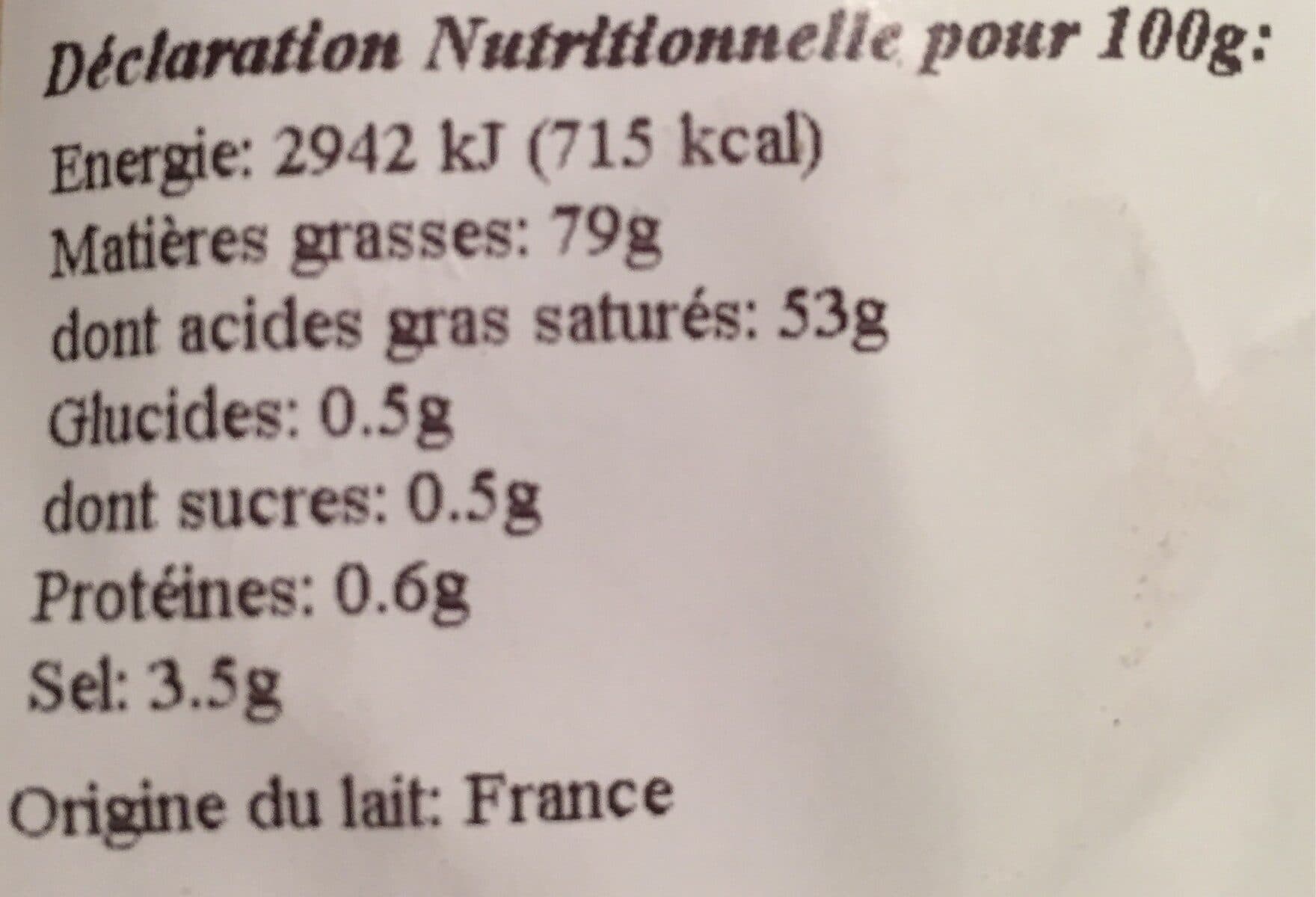 Bordier Beurre de Barratte au Sel Fumé packshot