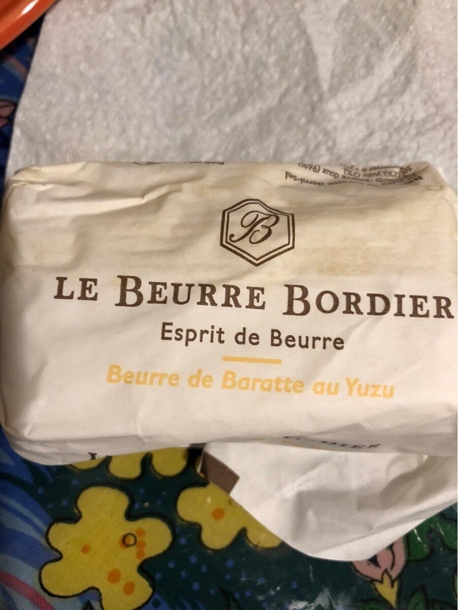 Le Beurre Bordier Beurre de baratte au Yuzu packshot