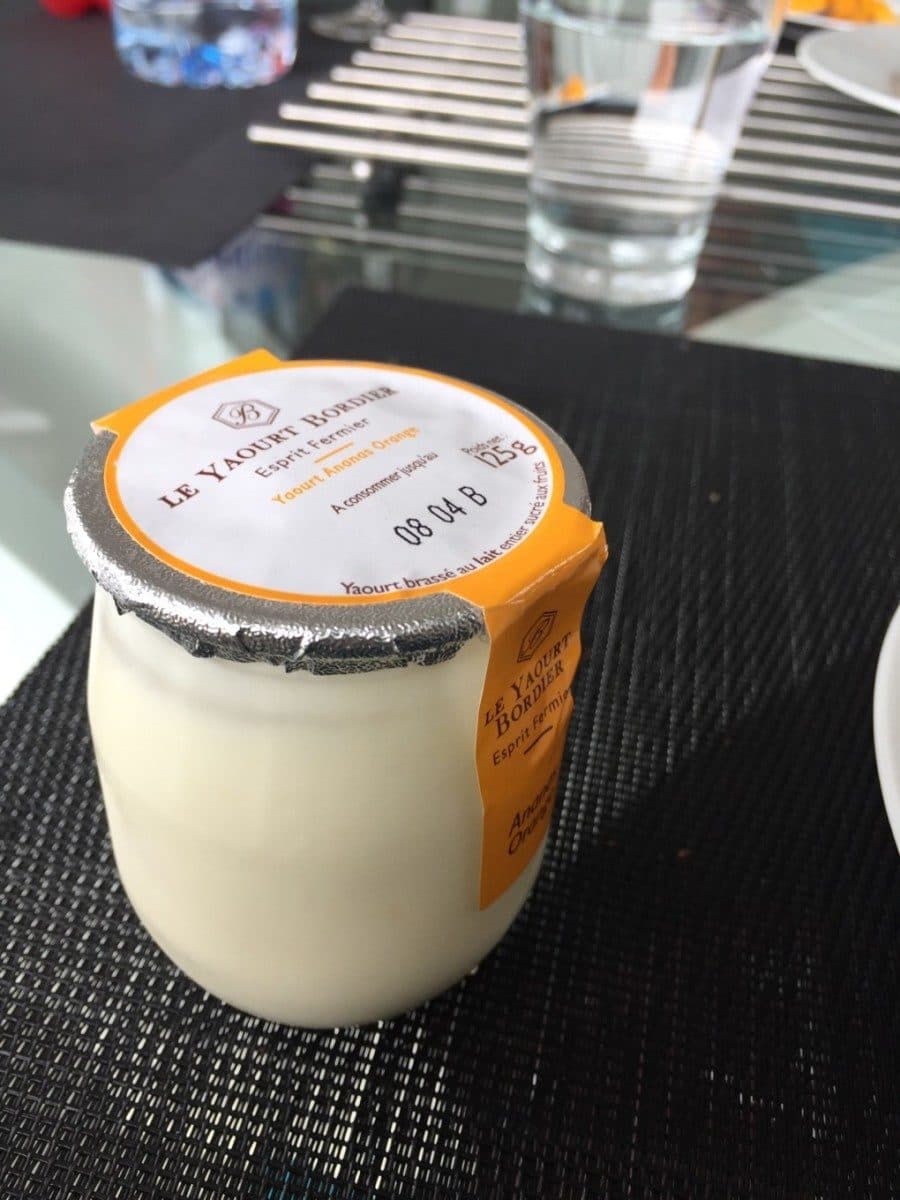 LE YAOURT BORDIER Yaourt ananas orange packshot
