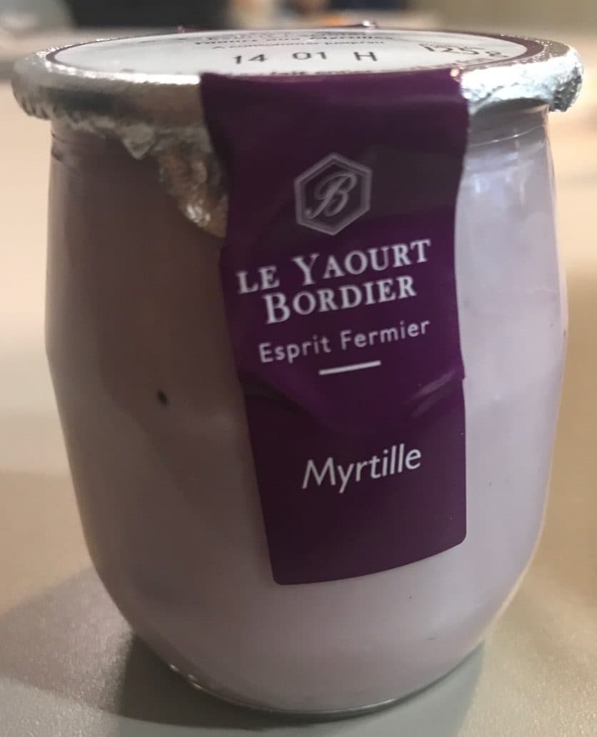 Le Yaourt Bordier Le Yaourt de Bordier Myrtilles packshot