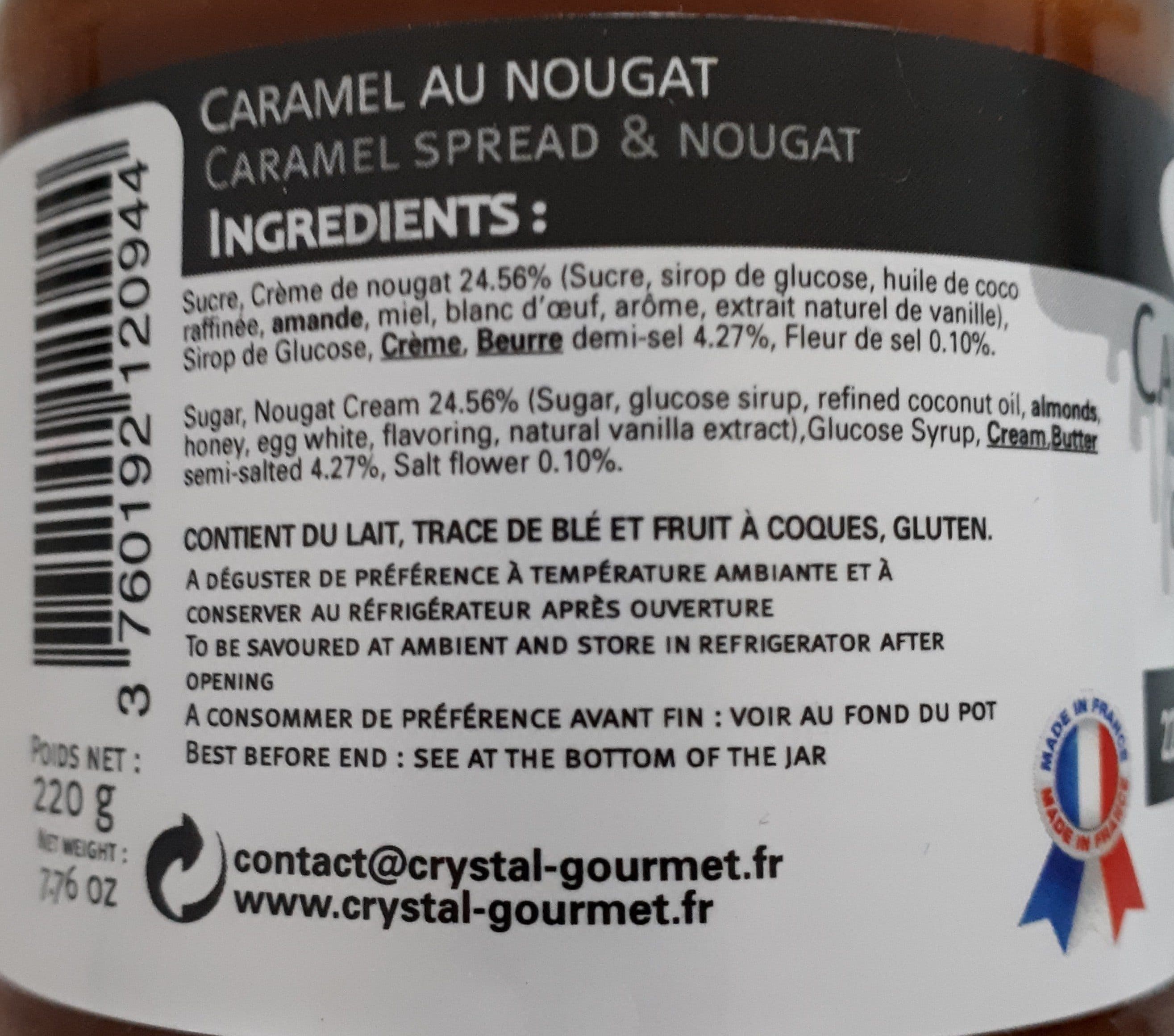 Soleil de France Soleil De France Caramel à Tartiner Noug packshot