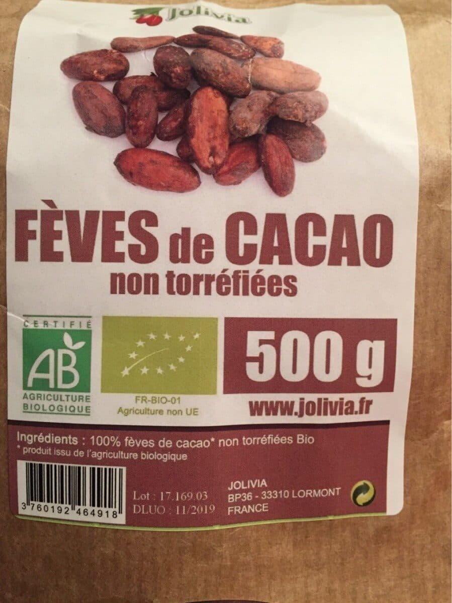 Open Food Facts Fèves de cacao packshot