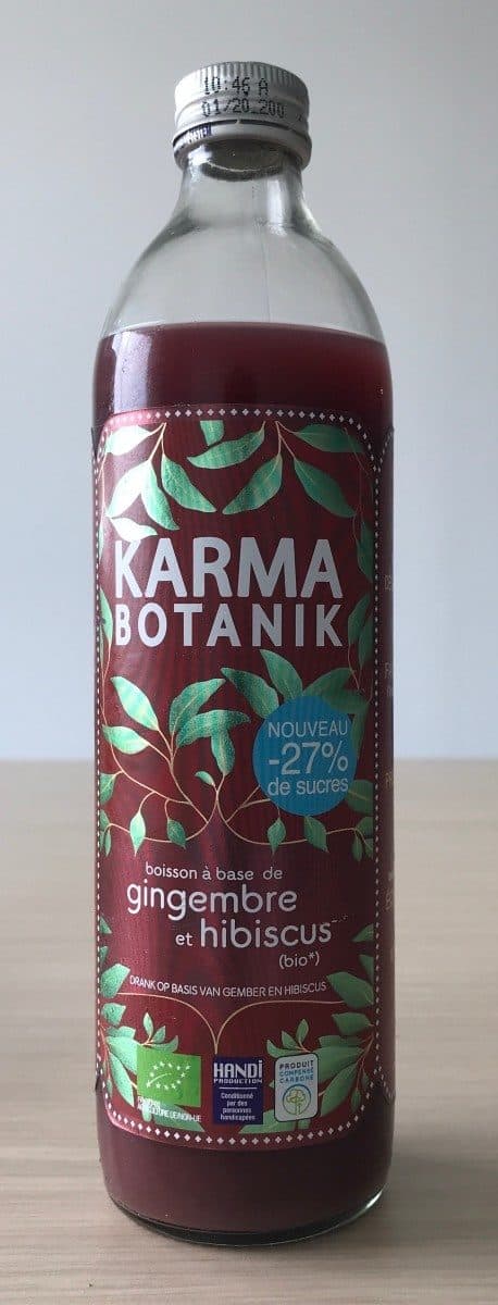 Karma Botanik Karma botanik gingembre et hibiscus packshot