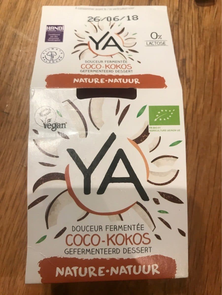 Ya Dessert végétal fermenté au lait de coco packshot