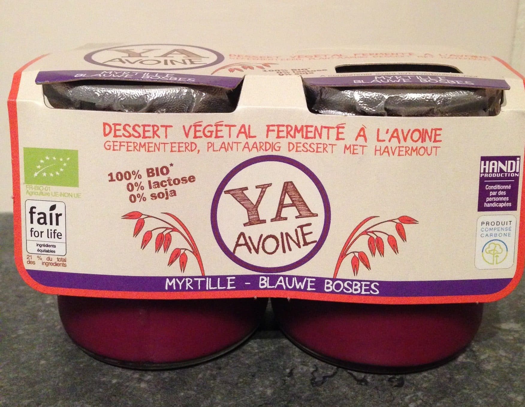 Ya Ya avoine myrtille packshot