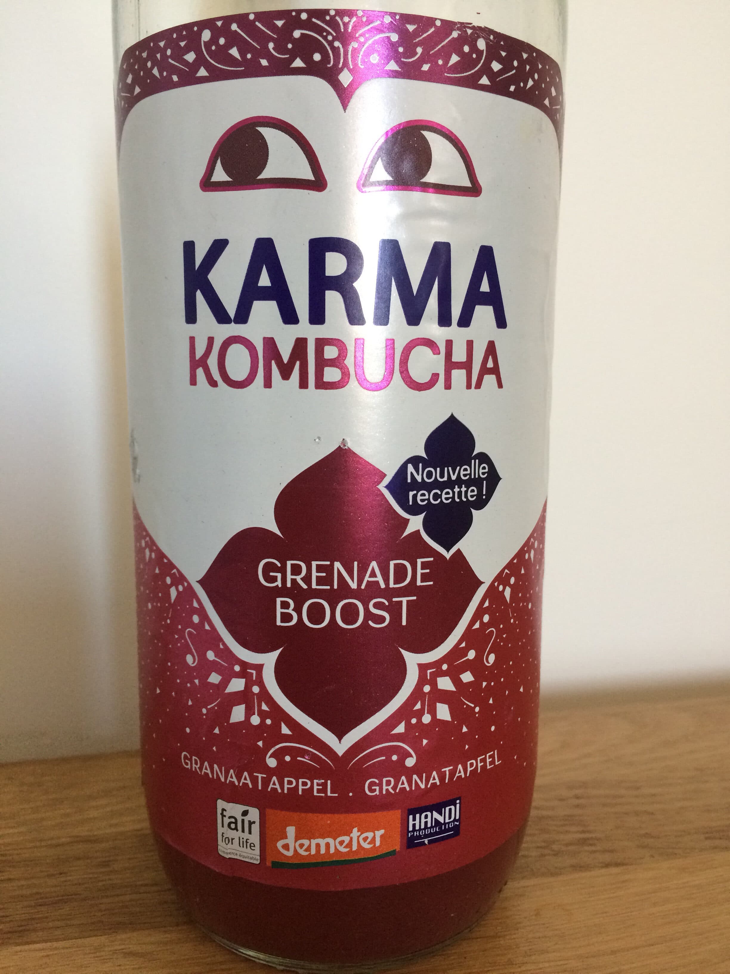 Biogroupe Kombucha Grenade Boost packshot