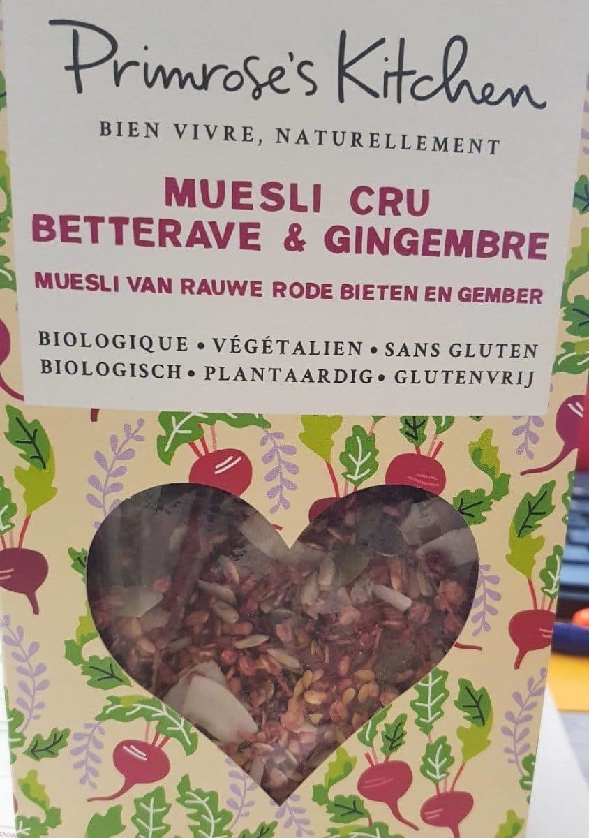 Open Food Facts Muesli cru betterave & gingembre packshot