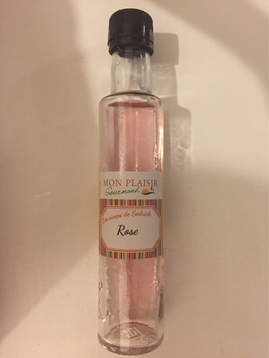 Mon Plaisir Gourmand Les Sirops de Sedrick : Rose packshot