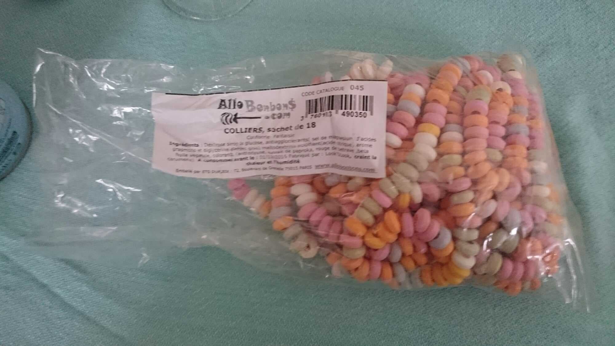 AlloBonbons.com Colliers packshot