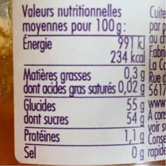 La Cour d'Orgères Abricots du Roussillon confiture traditionnelle packshot