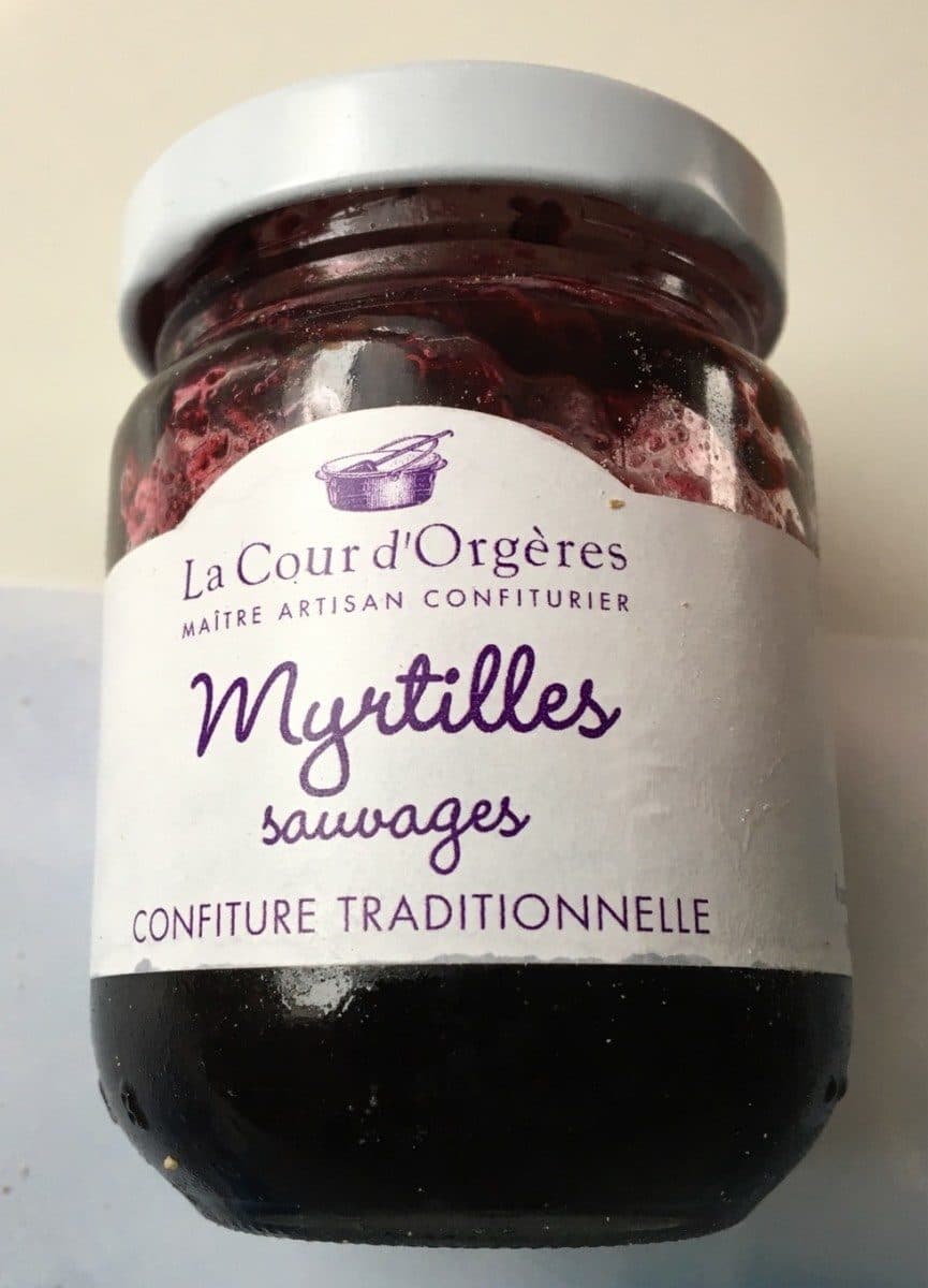 La Cour d'Orgères Myrtilles sauvages packshot