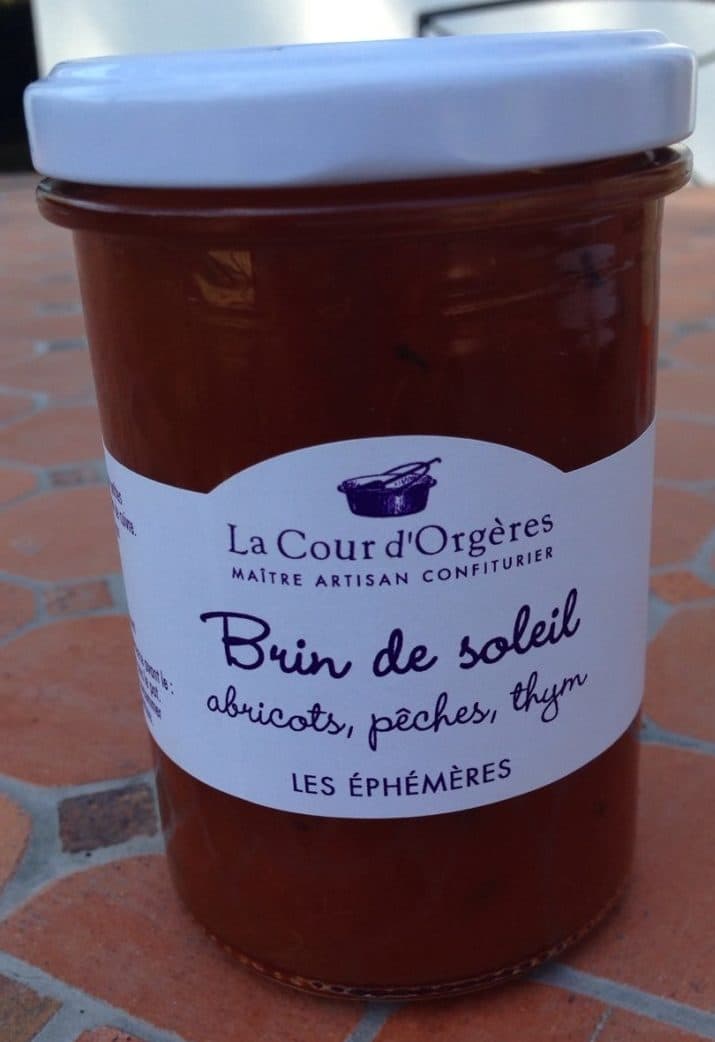 La Cour d'Orgères Confiture Brin de soleil packshot