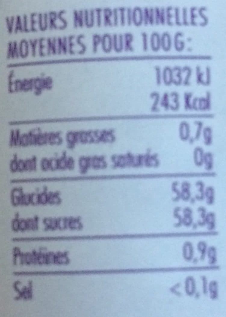 La Cour d'Orgères Confiture de cassis noir de bourgogne packshot