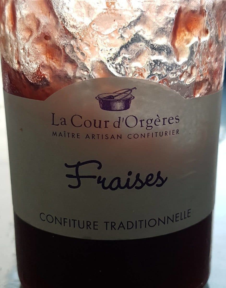 La Cour d'Orgères CONFITURE EXTRA DE FRAISES packshot