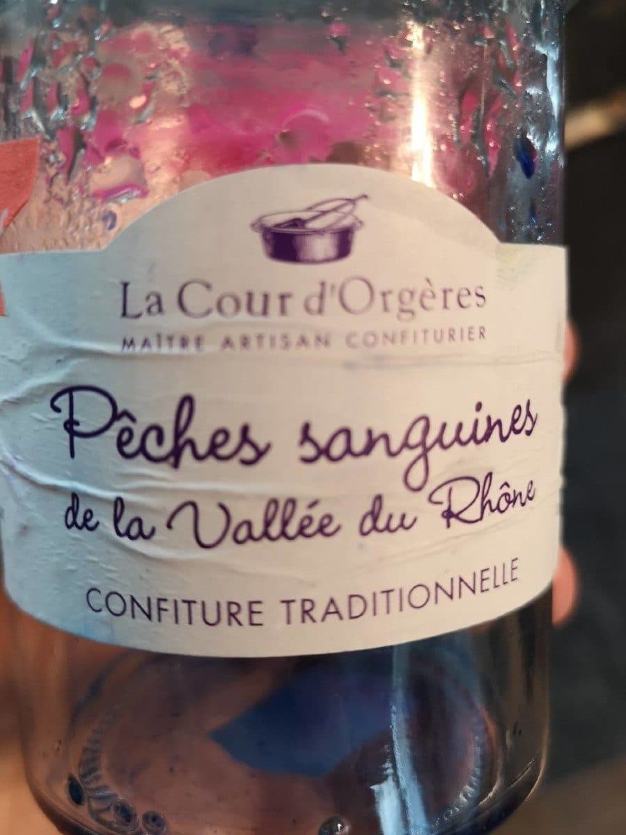 La Cour d'Orgères Pêches Sanguines packshot