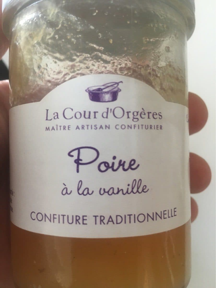 La Cour d'Orgères Poire à la vanille packshot