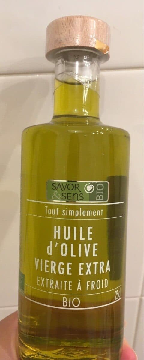 Savor & Sens Huile d'olive vierge extra packshot