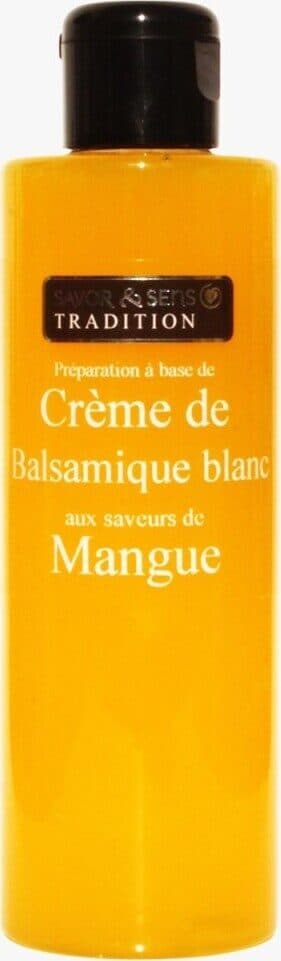 Savor & Sens Tradition Creme de balsamique blanc saveur mangue packshot