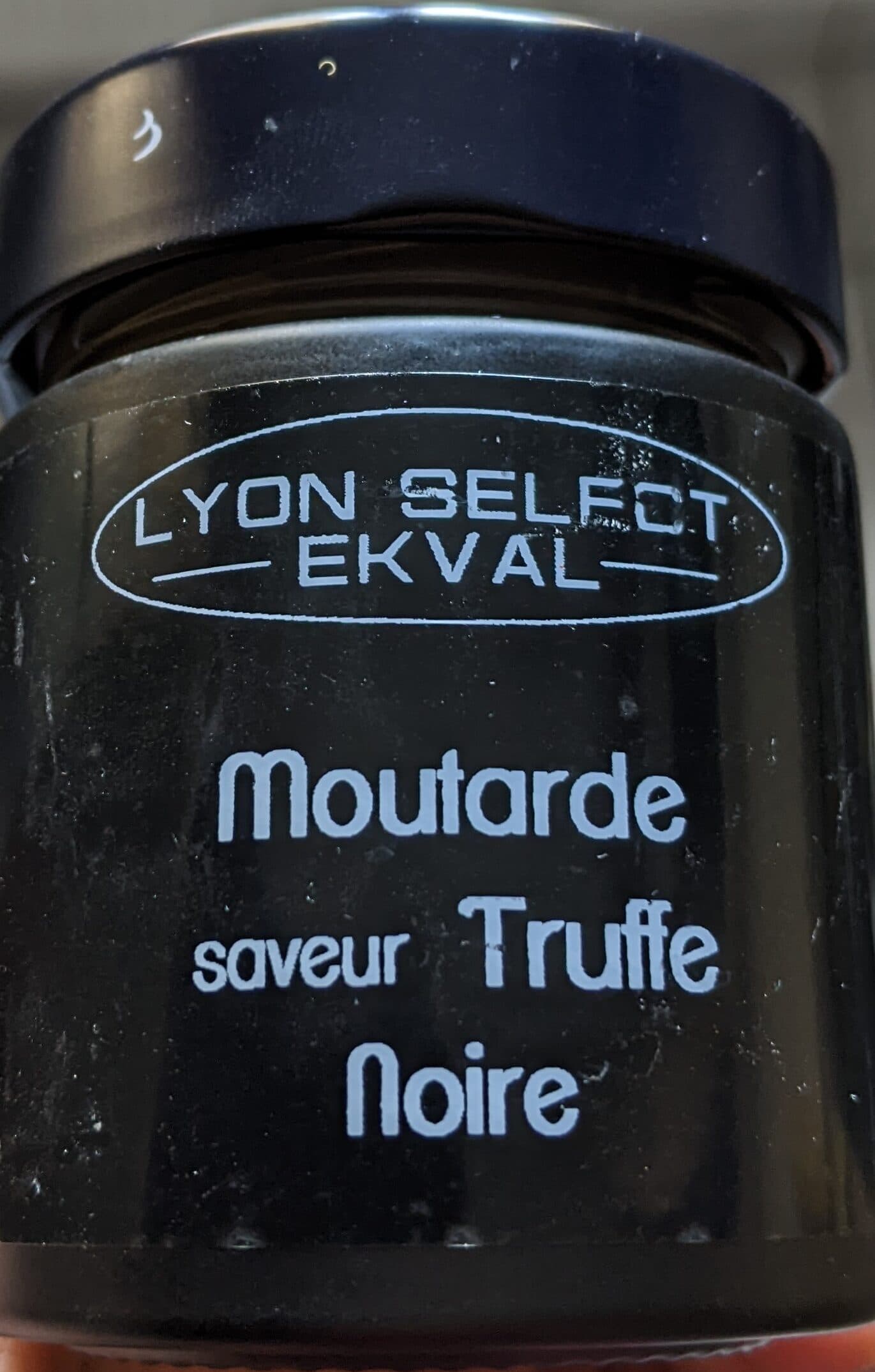 Lyon Select Ekval Moutarde saveur Truffe Noire packshot