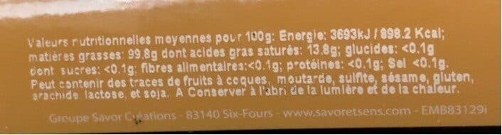 Savor & Sens Huile D'olive Saveur Cèpes Et Morilles packshot