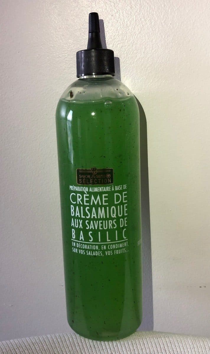 Savor & Sens Crème de balsamique aux saveurs de basilic packshot