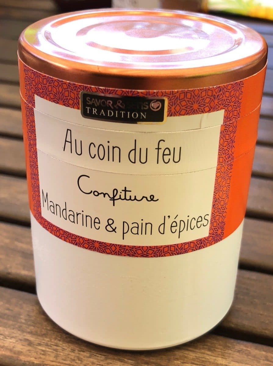 Open Food Facts Cibfiture Landarine & pain d'épices Au coin du feu packshot