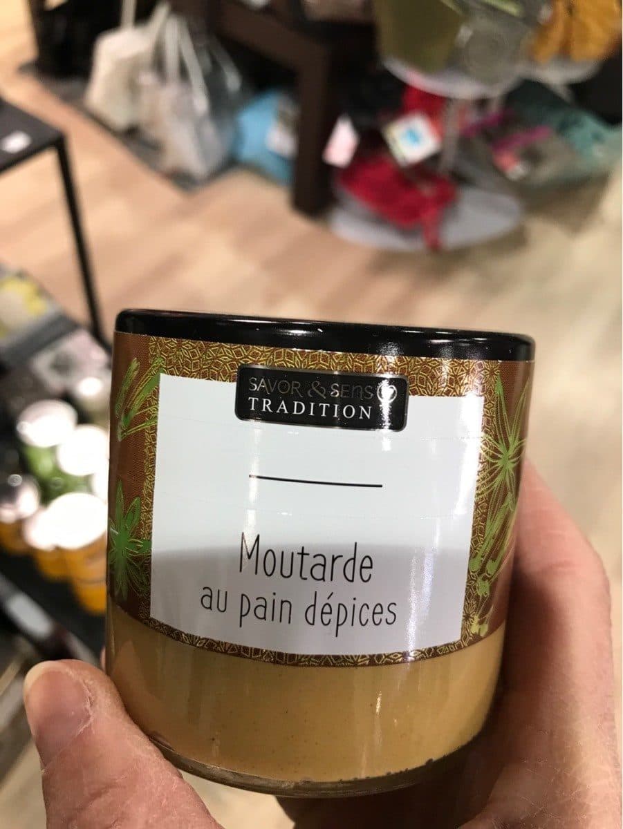 Savor & Sens Tradition Moutarde au pain d'epices packshot