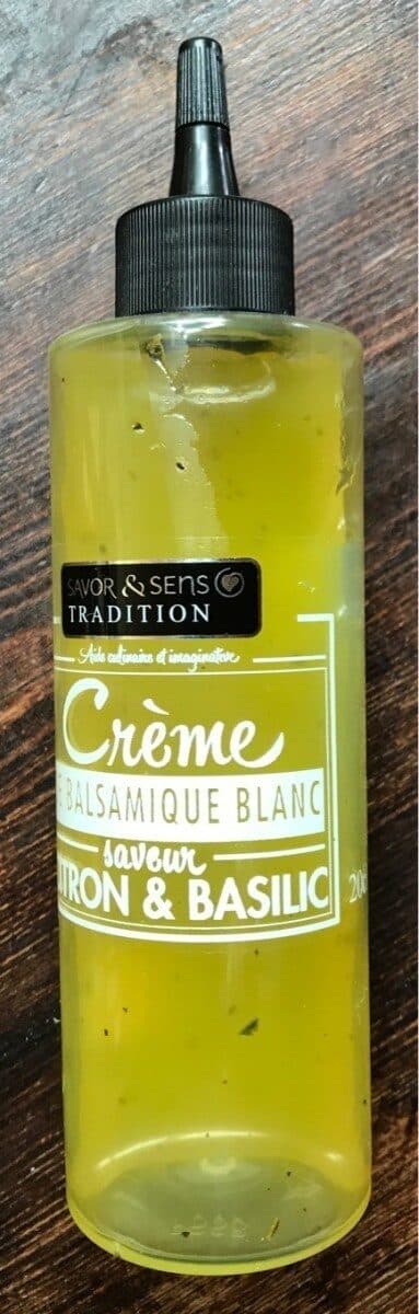 Savor & Sens Creme de balsamique blanc packshot