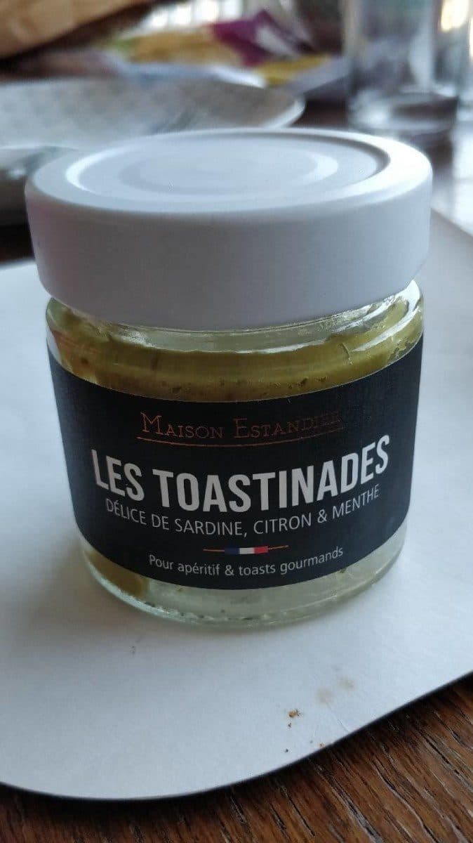 Open Food Facts Toastinade delice de sardine, citron et menth packshot