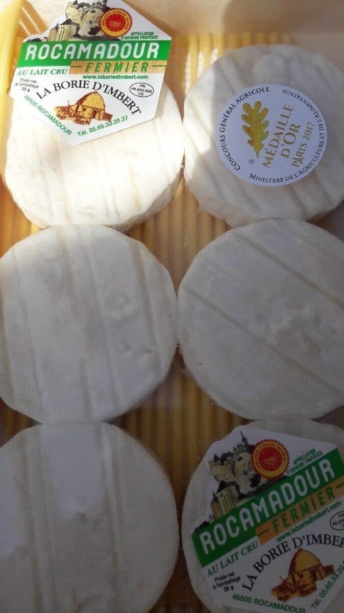 Open Food Facts Rocamadour fermier packshot