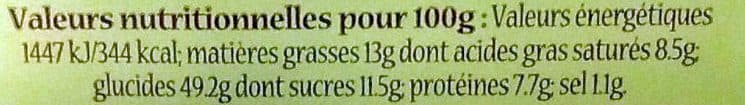 Biscuits Délices SARL Gâche tranchée Pur beurre packshot