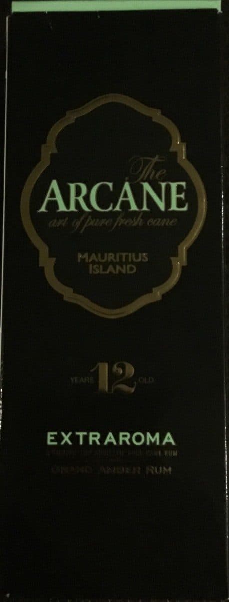 Open Food Facts Arcane Extraroma Rum 12y 0,7 LTR. packshot