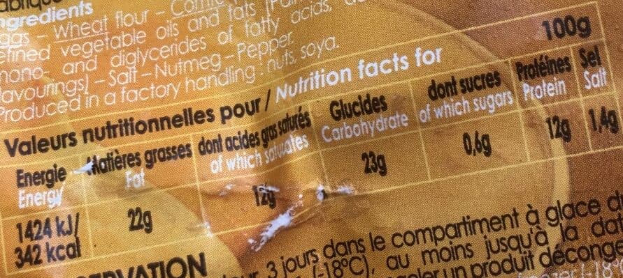 Les Plaisirs pâtissiers Gougères au comté packshot