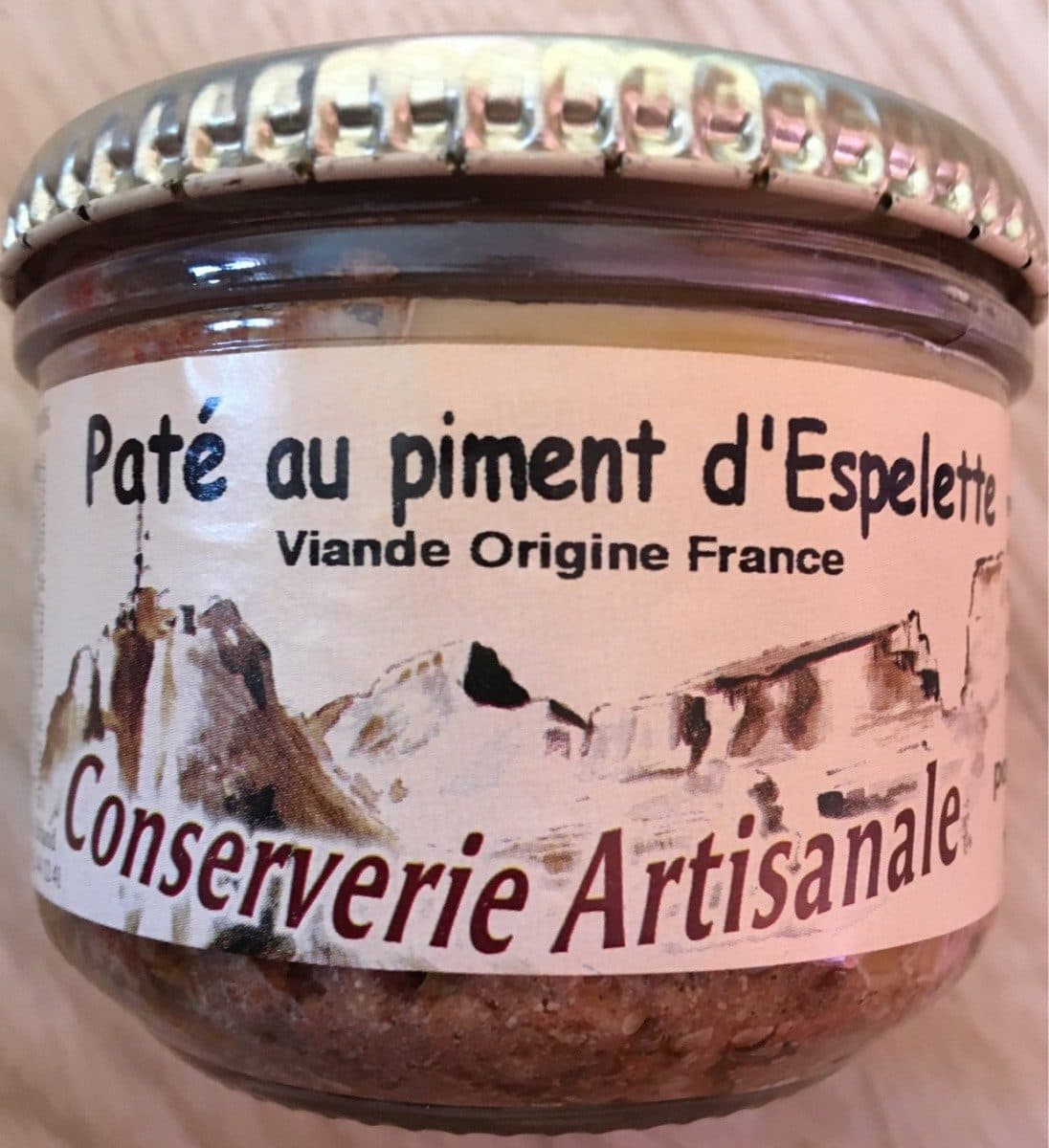 Les recettes de mamie Paté au piment d'Espelette packshot