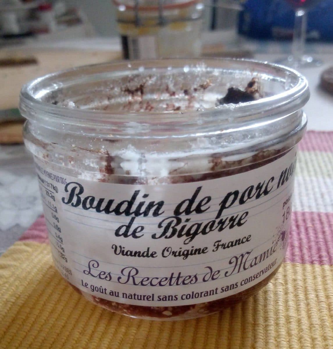 Les recettes de mamie Boudin de porc packshot