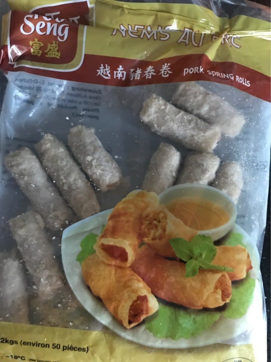 Open Food Facts Nems au porc packshot