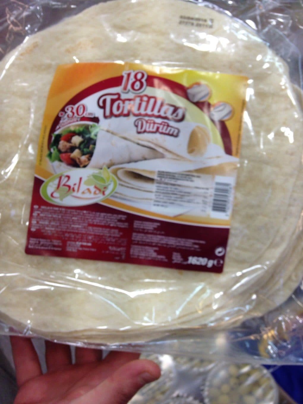 Biladi Tortillas packshot